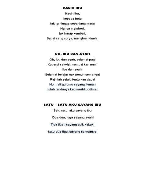 LIRIK LAGU IBU TIRI HANYA CINTA KEPADA AYAHKU SAJA serbaguna dipakai terapi suara 229 pendinginan tepat image 1