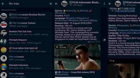 CARA NONTON FILM DI TELEGRAM aktifkan vpn sekarang — temukan chip live facebook & akun cadangan domino topik xxvedio terbaik image 4